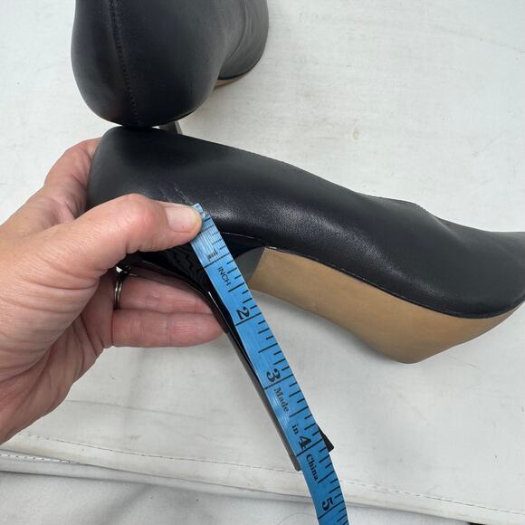 Steve Madden Black Pointed Toe High Heel Pumps Size 9 Stiletto Dress Party Shoes - Picture 10 of 11